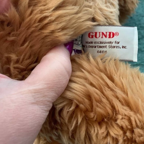 Gund Kohl’s Cares Brown Stuffed Bear with Soft Claws - Picture 2 of 7